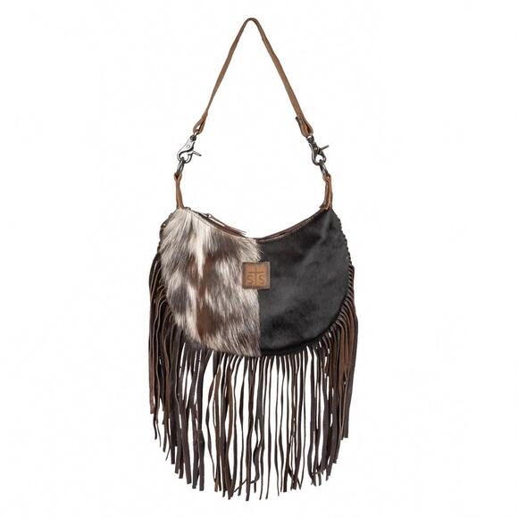 STS RANCHWEAR Handbags - NEW STS RANCHWEAR women's nellie fringe bag in cowhide